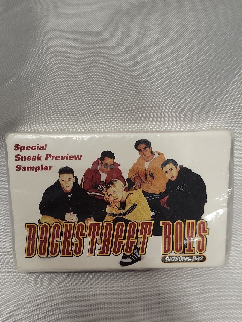 Backstreet Boys Cassette Tape Sealed Special Sneak Preview Sampler - White